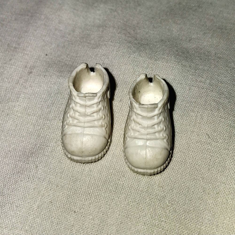 Chelsea Doll White Shoes‎ Sneakers Accessory Replacement Parts Toy